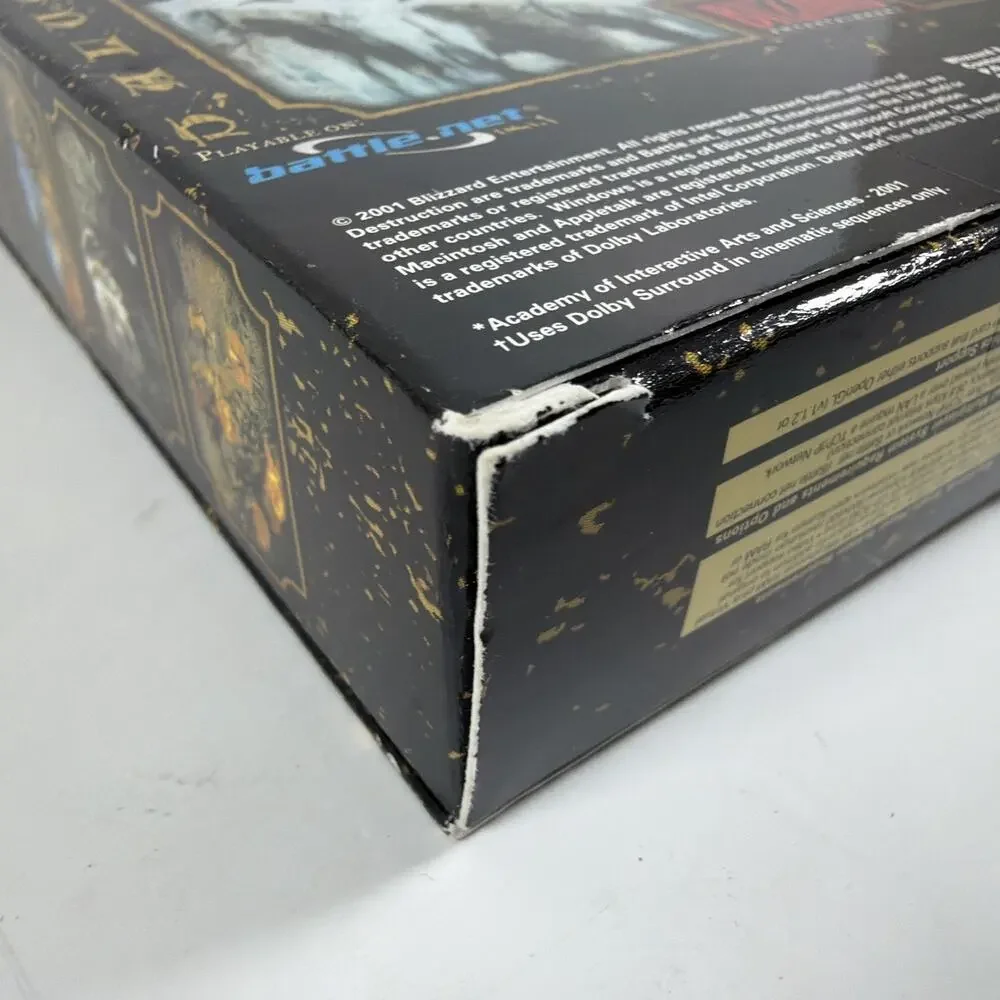 Diablo II Lord of Destruction Expansion Set Retail Box Blizzard PC Game 2001